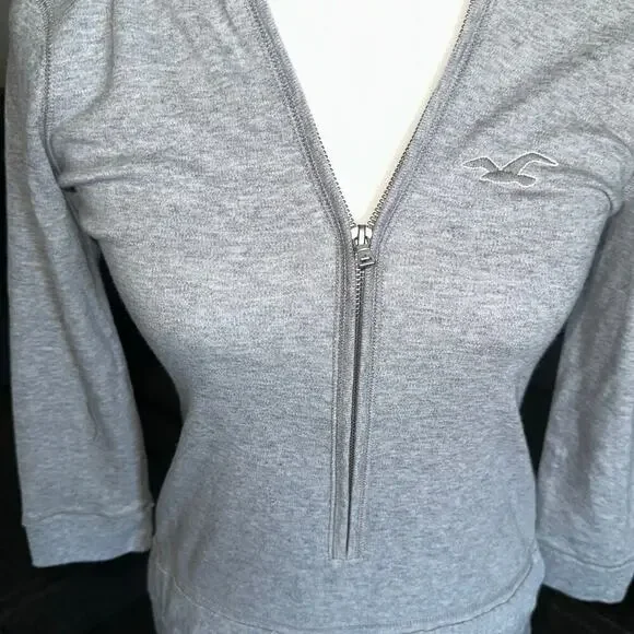 NWT rare Y2k hollister long sleeve mini sweater dress - Picture 4 of 5